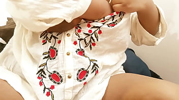 Voluptuous Indian Aunty With Massive, Irresistible Breasts