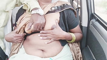 Sultry Indian Beauty Takes You For A Wild Ride In The Car With Steamy Telugu Whispers.