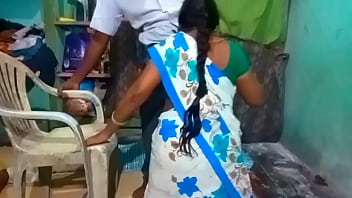 Voluptuous Tamil Aunty Gives Sloppy Head And Gets Pounded From Behind