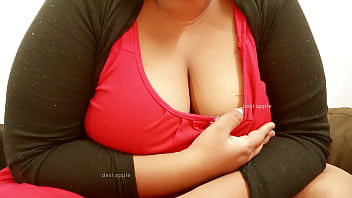 Voluptuous Desi Aunty With Massive, Heavy Breasts