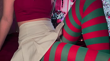 Naughty Amateur Christmas Fuck