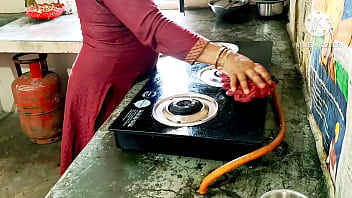 Desi Milf Seduces Neighbor Boy With Kitchen Escapades