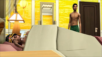Desi Stepmom’s Bed Gets Heated When Her Stepson Crawls In After A Nightmare, And She Comforts Him With More Than Just A Hug.