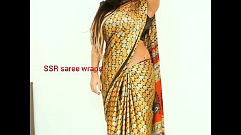 Sultry Telugu Aunty Strips Out Of Her Glossy Satin Saree In Steamy Sex Tape Part 1