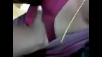 Tamil Sister Moans While Squeezing Her Tits