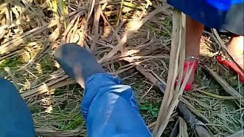 Sultry Village Bhabhi Gets Wild And Wet Under The Open Sky