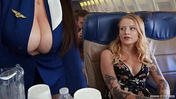 This Flight Attendant Fucks Harder: Part 2 – Angela White’s Wild Ride On Brazzers – Use Code Xvpromo For A Steamy Discount