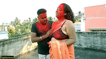 Lucky 18-year-old Tamil Stud Ravages Two Insatiable Milf Bhabhis In Raw Threesome Fuck Fest