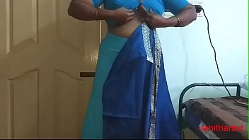 Sultry Desi Aunty Sheds Her Saree, Flaunts Her Luscious Curves And Smooth Shaven Pussy As She Gets Dressed For A Steamy Night Out