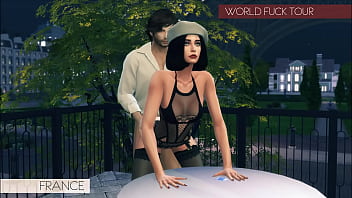 Sims 4: French Fuck Tour