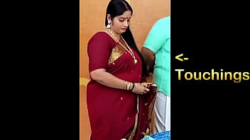 Curvy Mallu Aunty With A Big, Tempting Figure