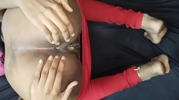 A Sizzling Tamil Wife Sprawls Across The Bed, Watching Her Husband Suddenly Jerk Off—she Can’t Resist Giving Him A Steamy Handjob.