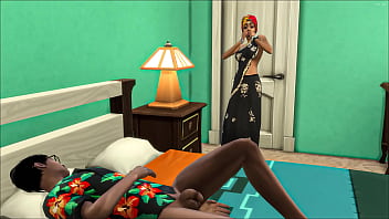 Aroused Indian Stepmother Discovers Her Naked Stepson Napping And Surrenders To Her Deepest Desires, Taking Him In Her Mouth With Desperate Hunger.