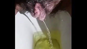Desi Beauty Unleashing A Golden Stream