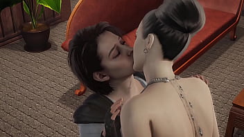 A Steamy Sapphic Encounter Ignites Between Jill Valentine And The Seductive Excella