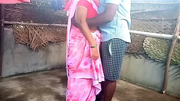 Sensual Aunty In A Vibrant Saree Seduces A Youthful Admirer For A Steamy Encounter.