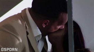Sultry Ebony-haired Milf With Natural Curves Gets Railed By A Thick, Throbbing Cock