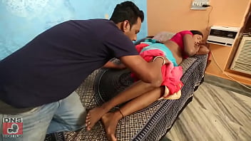 गरम देशी देहाती नौकरानी और उसके मालिक की रात भर की मच्छमारी