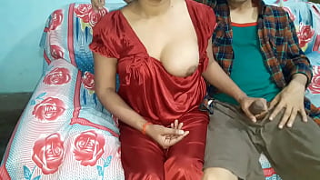 Sultry Indian Wife Slips Into A Sheer Nighty For A Night Of Wild Passion