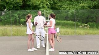 Hot And Sweaty: Abbie Cat’s Intense Tennis Match Turns Into A Wild Fuck Session