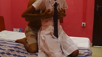 Naughty Indian Student Gets A Private Lesson And Creampied By Her Teacher’s Homemade Cock