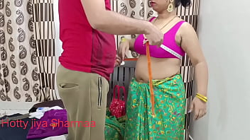 Sizzling Indian Bhabhi Tempts Local Ladies’ Tailor Into A Steamy Fuck Session With Raw Hindi Moans