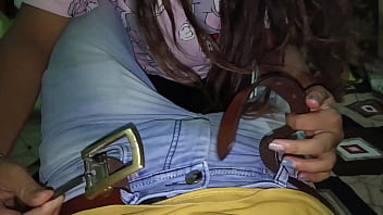 Her Desi Muslim Pussy Drenches As Her Man’s Voice Drives Her To A Moaning Climax