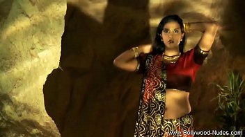 Sultry Temptress Peeling Off Her Silks In The Steamy Heat Of India