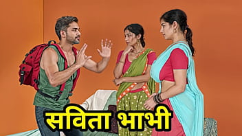 Sizzling Desi Indian Savita Bhabhi And Piya Bhabhi Get Ravished By A Hung Stranger