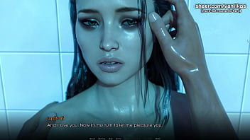 Sultry Shower Seduction: My Teen Lover’s Tight Ass Grips My Thick Cock In A Steamy Anal Tryst