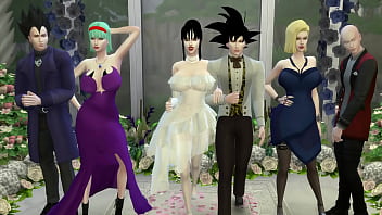 La Boda De Goku Y Chichi Se Convierte En Una Escena Caliente Donde La Novia Es Follada Como Una Perra Mientras El Cornudo Mira