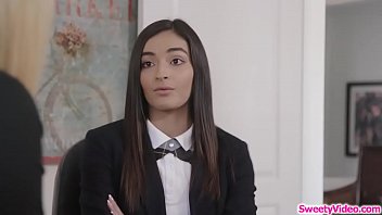 Spoiled Little Student Gets Her Wet Pussy Devoured By Her Mature Dean