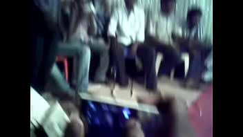 Sizzling Telugu Milf Flaunts Her Curves In A Bold Public Dance Display