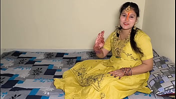 Sari-clad Newlyweds Sneaking Off For A Steamy Wedding Night Quickie