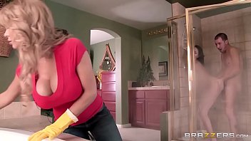 Steamy Shower Threesome: Soaping Up For A Wild Ride