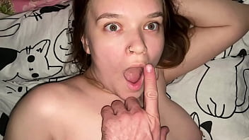 Stepdad’s Rough Throat-fucking As Mommy Listens In The Next Room