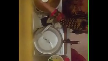 Busty Desi Aunty’s Deep Cleavage Tease