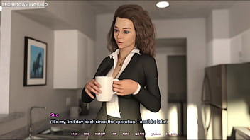 Lonely Bimbo Stepmom Grinds On His Hard Cock, Then Retreats To Her Room To Finger Her Dripping Wet Pussy In My Bimbo Dream 04