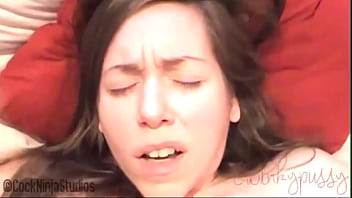 Desperate Little Stepsister Gets Railed By Her Stepbrother’s Thick Cock In The Steamy Bathroom