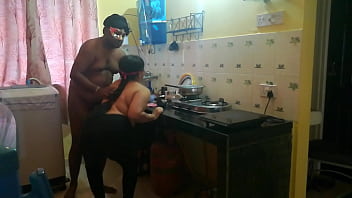 Spicy Bengali Bhabhi Gets Pounded Hard In The Kitchen, Her Big Ass Bouncing With Every Thrust