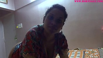 Curvaceous Indian Beauty Lily Flaunts Her Luscious, Inviting Rear