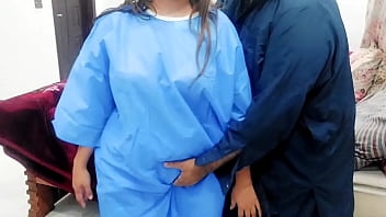 Naughty Pakistani Patient Exposes His Hard Cock To The Nurse, Then Takes Her Rough In The Ass With Dirty Hindi Moans