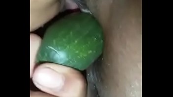 Plunging A Thick, Juicy Cucumber Deep Into Aparana Bhabhi’s Dripping Wet Pussy