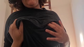 My Stepmom’s Massive Tits Sway As She Sneaks Into My Bedroom