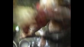 Steamy Desi Bhabi Slipping Soap Over Her Wet Curves