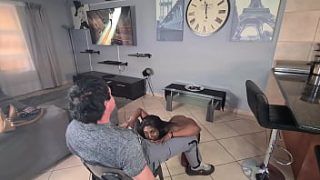 Desi Temptress Peels Off Layers For A Sultry Lap Grind