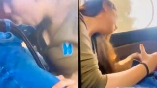 Backseat Blowjob: A Risky Roadside Rendezvous