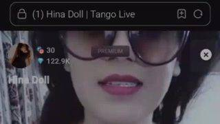 Intimate Video Call: Hina Doll Pleasures With Oral Foreplay