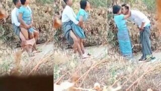 Wild Nepali Couple’s Raw Outdoor Fuck In Secluded Wilderness