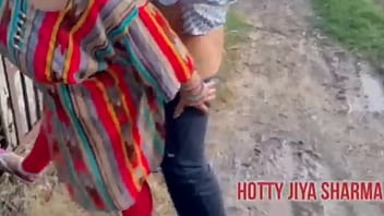 Wild Desi Babe Gets Pounded Outdoors By Her Boyfriend